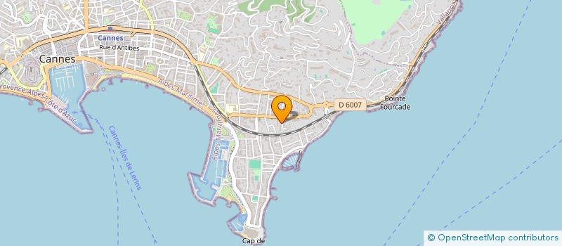 localisation de l'entreprise MADAME SONIA ROUDIER à CANNES