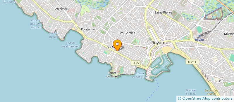 localisation de l'entreprise MADAME SONIA ROULIN  ROYAN