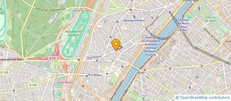 localisation de l'entreprise MADAME SONIA ROUSSEL  PARIS