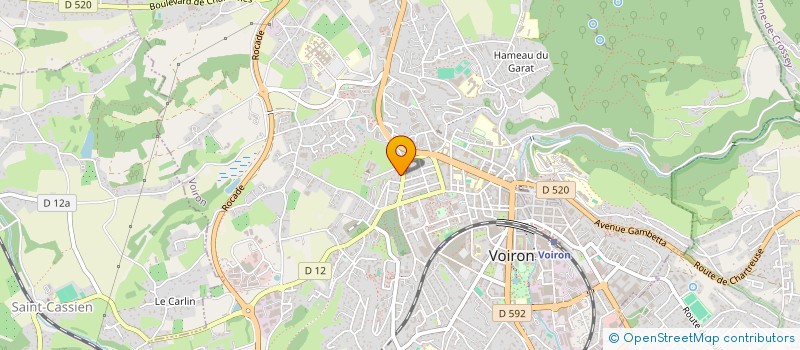 localisation de l'entreprise MADAME SONIA ROUSSEL à VOIRON