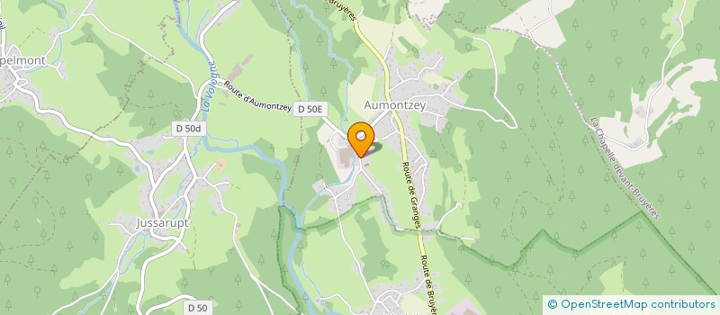 localisation de l'entreprise MADAME SONIA RUSPINI  GRANGES-AUMONTZEY