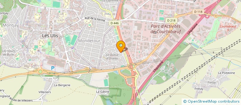 localisation de l'entreprise MADAME SONIA SAADI à LES ULIS