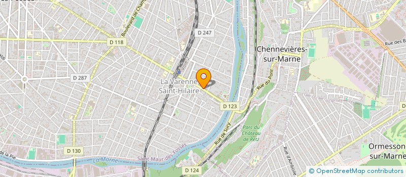 localisation de l'entreprise MADAME SONIA-SABINE SPORTES à SAINT-MAUR-DES-FOSSES