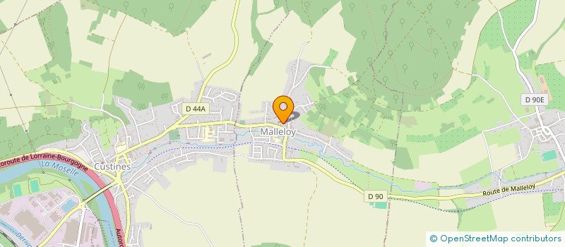 localisation de l'entreprise MADAME SONIA SADOK  MALLELOY