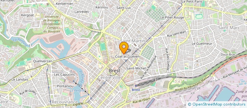 localisation de l'entreprise MADAME SONIA SAINT-REQUIER à BREST
