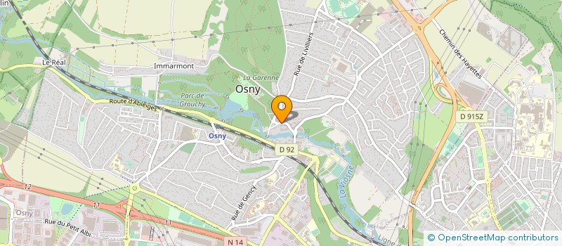 localisation de l'entreprise MADAME SONIA SAIVE  OSNY