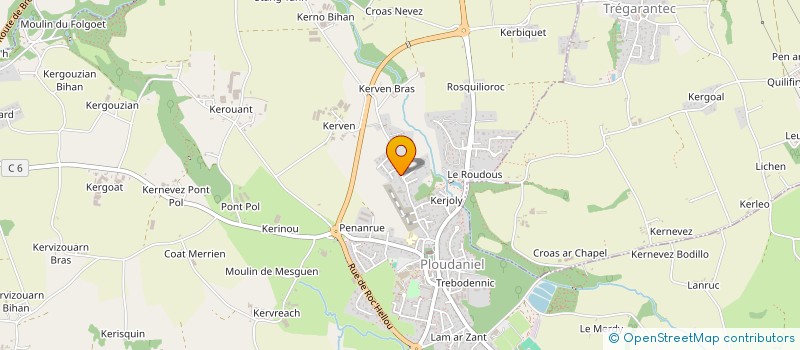 localisation de l'entreprise MADAME SONIA SALEUN  PLOUDANIEL