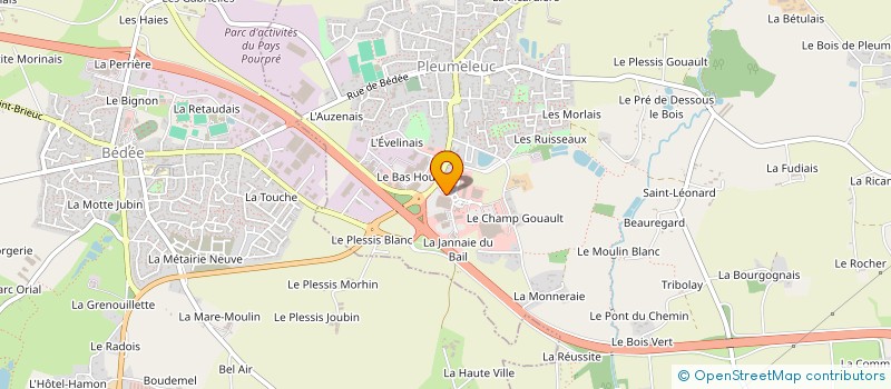 localisation de l'entreprise MADAME SONIA SAUVAGE  GEVEZE