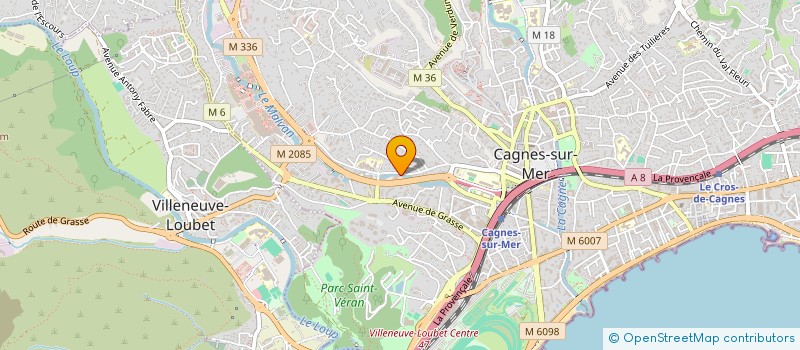 localisation de l'entreprise MADAME SONIA SAYARI à CAGNES-SUR-MER