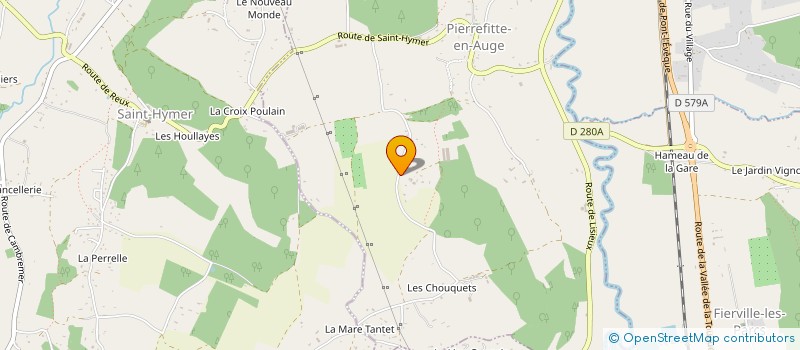 localisation de l'entreprise MADAME SONIA SBAI  PIERREFITTE-EN-AUGE