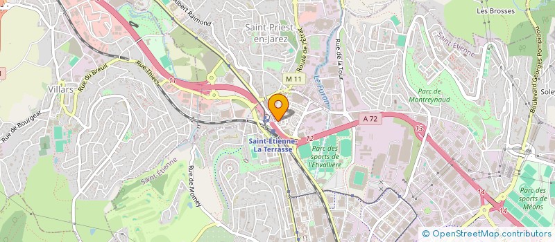 localisation de l'entreprise MADAME SONIA SCHREINER  SAINT-ETIENNE