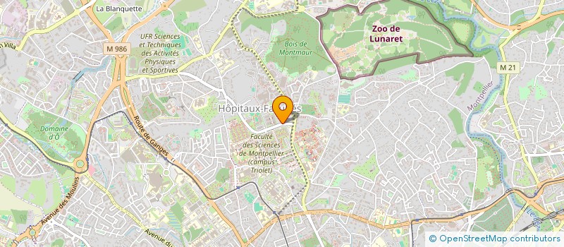 localisation de l'entreprise MADAME SONIA SERRI à MONTPELLIER