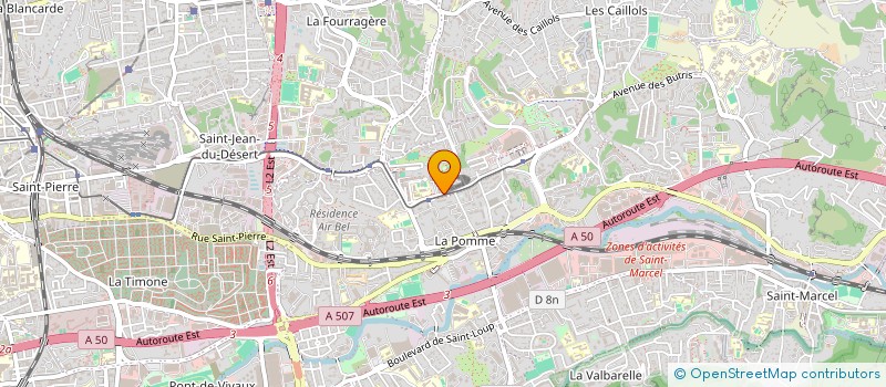 localisation de l'entreprise MADAME SONIA SIAF à MARSEILLE