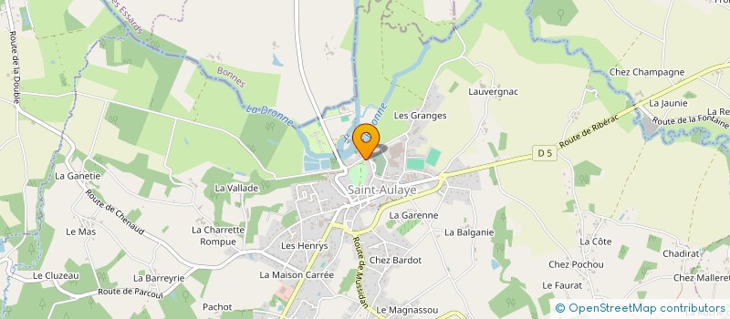 localisation de l'entreprise MADAME SONIA SMITH  RIBERAC