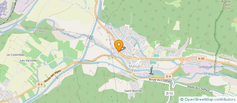 localisation de l'entreprise MADAME SONIA SOLAN  MALIJAI