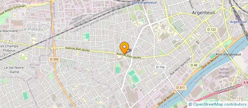 localisation de l'entreprise MADAME SONIA SOUALHIA  ARGENTEUIL