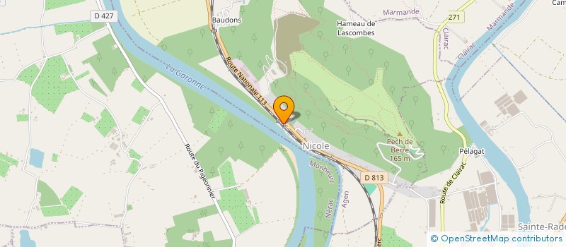 localisation de l'entreprise MADAME SONIA SOURBEY  NICOLE