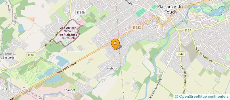 localisation de l'entreprise MADAME SONIA SOURIGUERE  PLAISANCE-DU-TOUCH