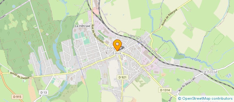 localisation de l'entreprise MADAME SONIA SPECHT à FORGES-LES-EAUX