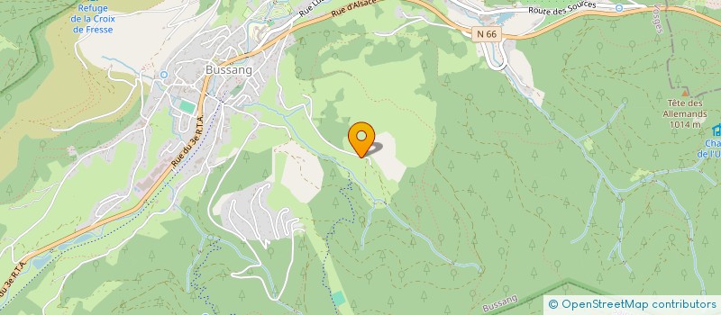 localisation de l'entreprise MADAME SONIA SPERISSEN  BUSSANG