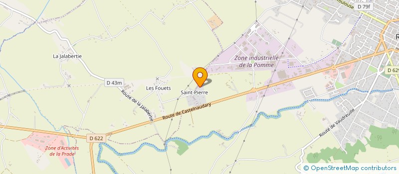 localisation de l'entreprise MADAME SONIA STEIS  REVEL