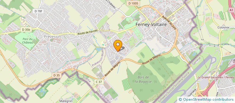localisation de l'entreprise MADAME SONIA STOCKY à FERNEY-VOLTAIRE