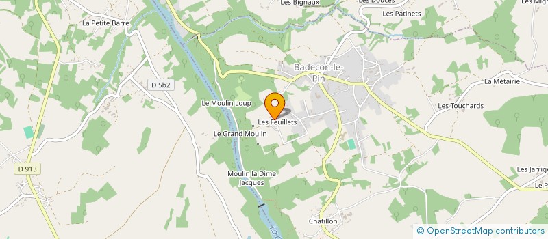 localisation de l'entreprise MADAME SONIA SUARD à BADECON-LE-PIN