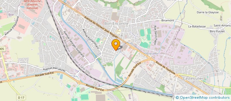 localisation de l'entreprise MADAME SONIA SUREAU  BOE