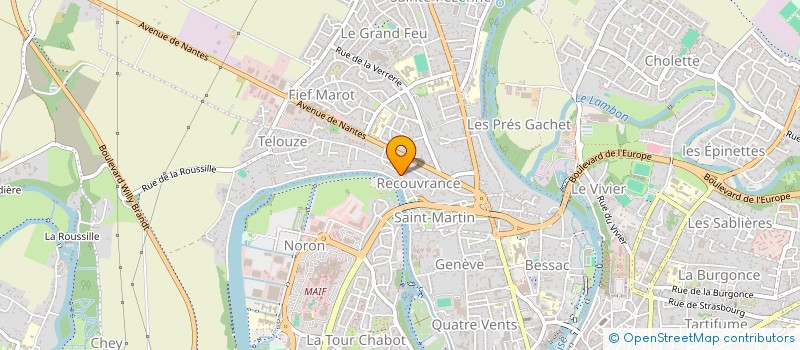 localisation de l'entreprise MADAME SONIA SYLVIE RENEE SOULARD  BESSINES