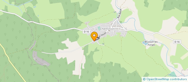 localisation de l'entreprise MADAME SONIA SZUDAROVITS  CHEMINON