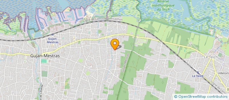 localisation de l'entreprise MADAME SONIA TALBOT  ARCACHON