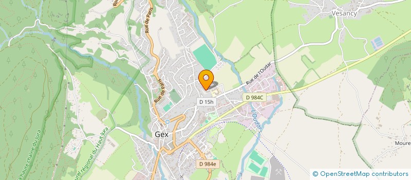 localisation de l'entreprise MADAME SONIA TAMER  GEX