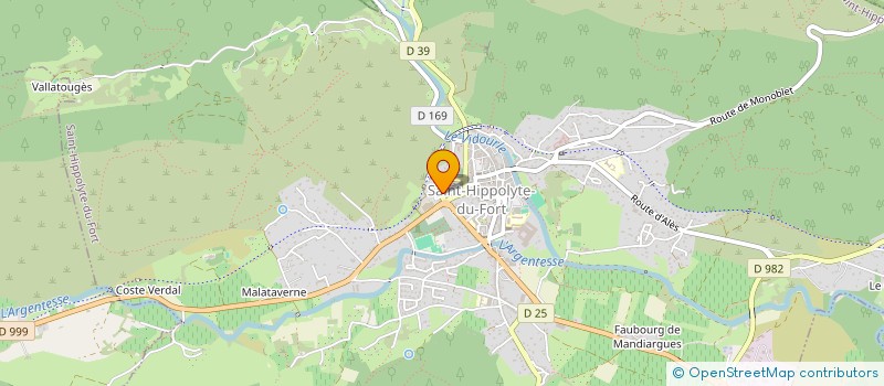 localisation de l'entreprise MADAME SONIA TENSA  SAINT-HIPPOLYTE-DU-FORT