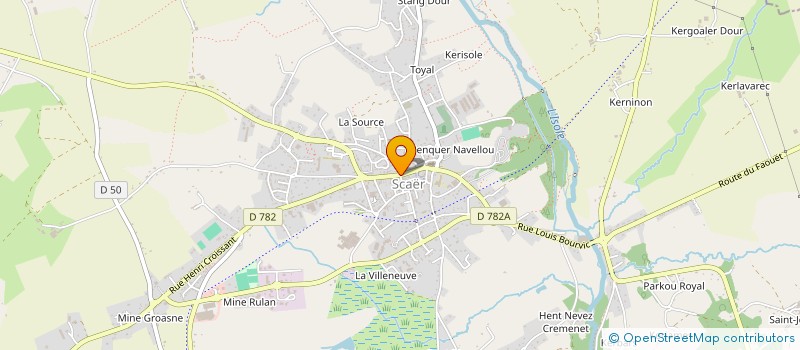 localisation de l'entreprise MADAME SONIA TOLLEC  SCAER