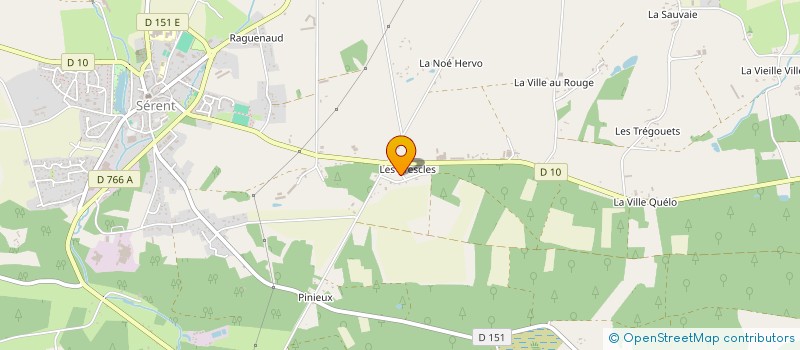 localisation de l'entreprise MADAME SONIA TREMBLAY  SERENT