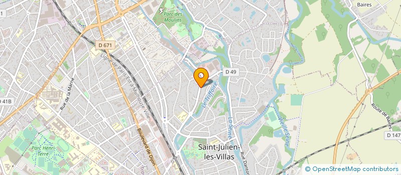 localisation de l'entreprise MADAME SONIA TROGNON à SAINT-JULIEN-LES-VILLAS