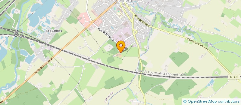 localisation de l'entreprise MADAME SONIA VADE  CONNERRE