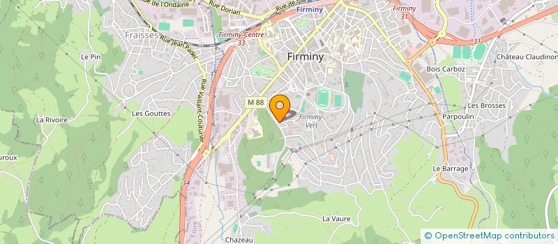 localisation de l'entreprise MADAME SONIA VALETTY à FIRMINY