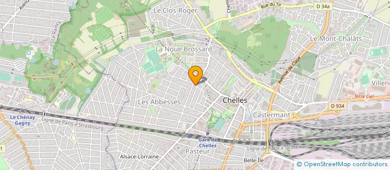 localisation de l'entreprise MADAME SONIA VANDENEYNDE  CHELLES