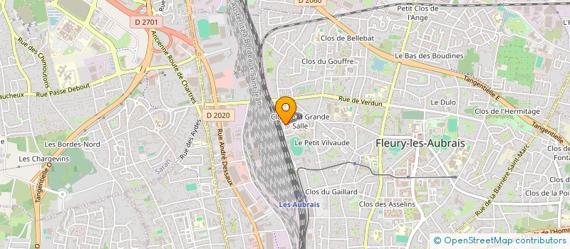 localisation de l'entreprise MADAME SONIA VENANT  FLEURY-LES-AUBRAIS