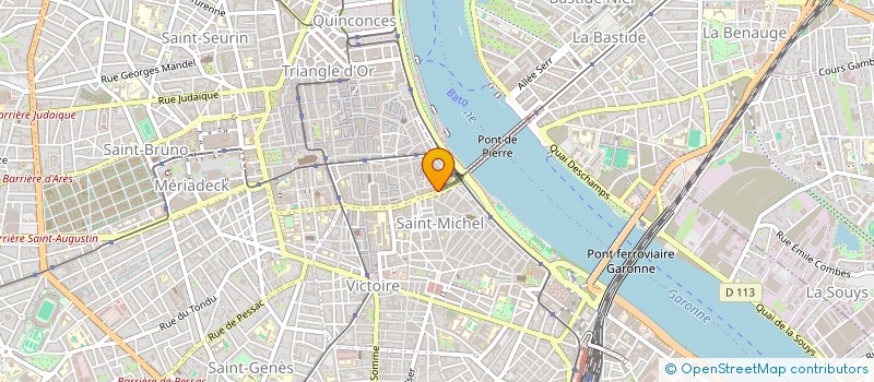 localisation de l'entreprise MADAME SONIA VIALLATTE  BORDEAUX