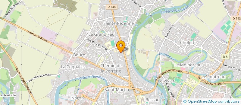 localisation de l'entreprise MADAME SONIA VICTOR à NIORT