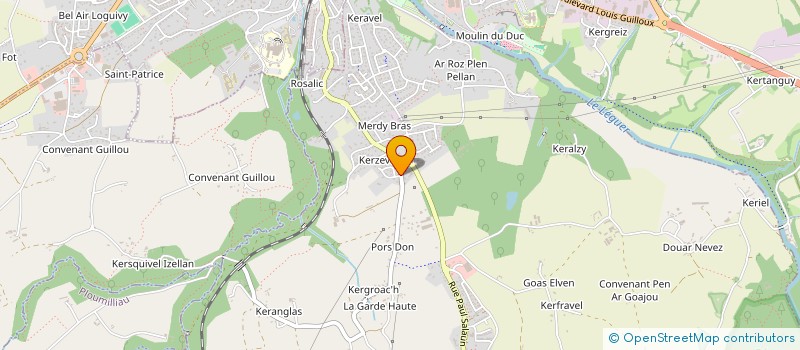 localisation de l'entreprise MADAME SONIA VILAGINES à PLOUBEZRE