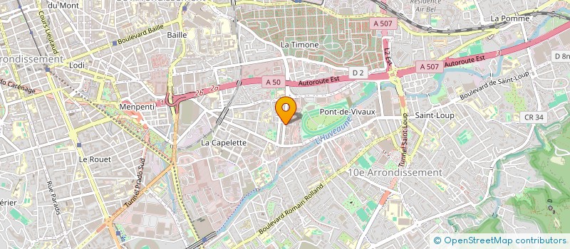 localisation de l'entreprise MADAME SONIA VILLECROZE à MARSEILLE