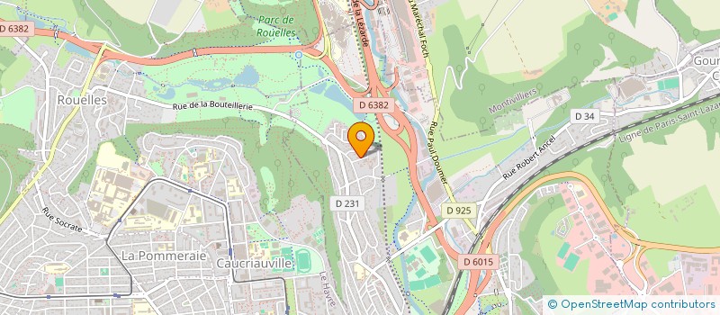 localisation de l'entreprise MADAME SONIA VIMARD  HARFLEUR