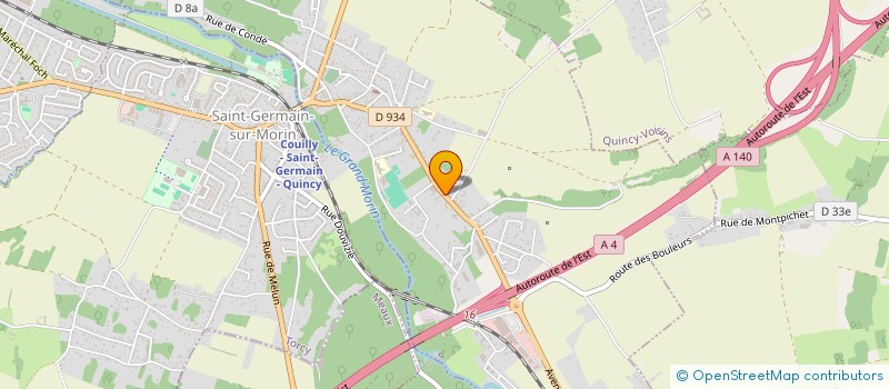 localisation de l'entreprise MADAME SONIA VISENTIN à COUILLY-PONT-AUX-DAMES
