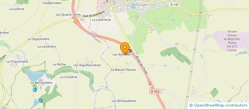 localisation de l'entreprise MADAME SONIA VIVION à BEGROLLES-EN-MAUGES
