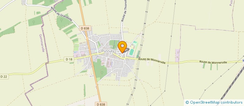 localisation de l'entreprise MADAME SONIA WAUTIER  PUSSAY