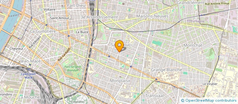 localisation de l'entreprise MADAME SONIA YAZIDI  LYON