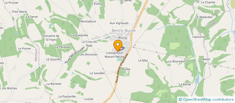localisation de l'entreprise MADAME SONIA ZAIGOUCHE à GOUTS-ROSSIGNOL